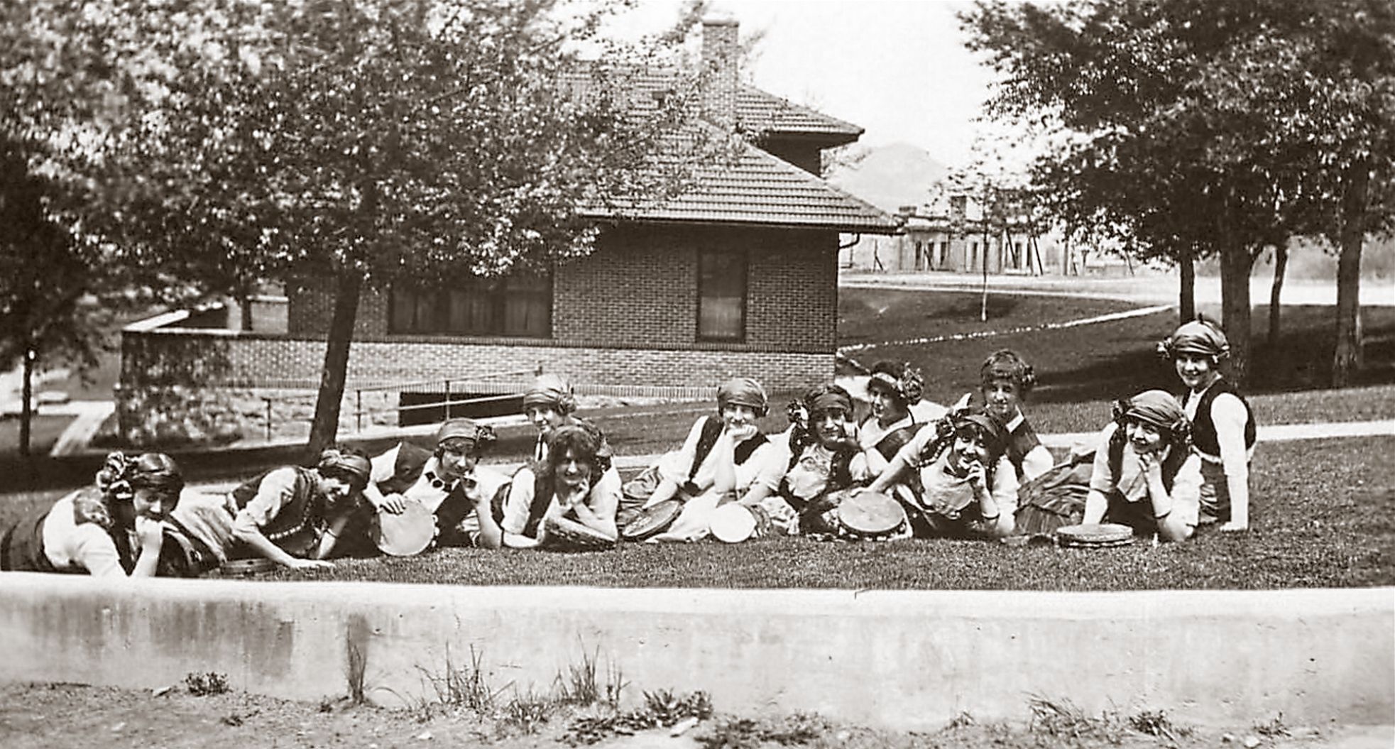 Clubhouse in 1925